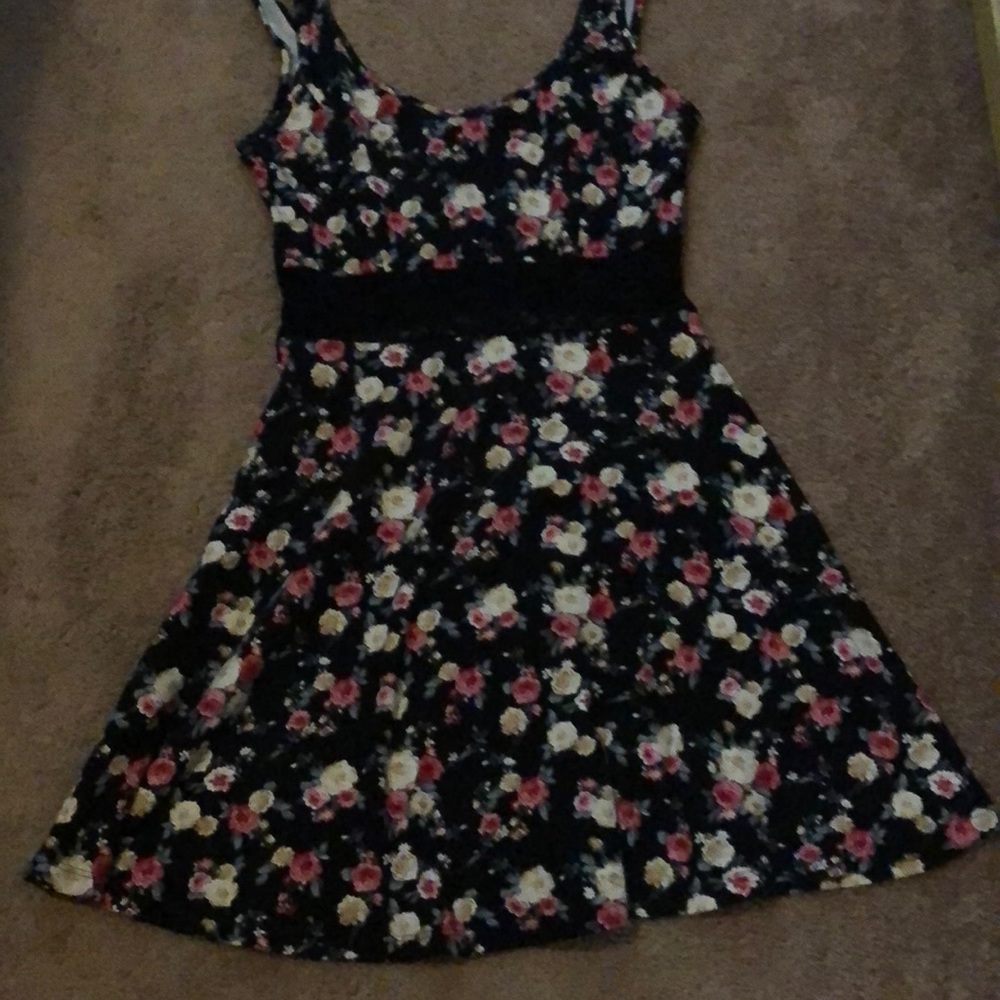 Dress flower print. Like new
